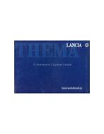 1989 LANCIA THEMA INSTRUCTIEBOEKJE NEDERLANDS, Auto diversen, Handleidingen en Instructieboekjes