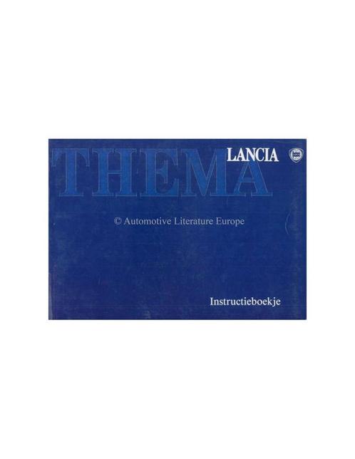 1989 LANCIA THEMA INSTRUCTIEBOEKJE NEDERLANDS, Auto diversen, Handleidingen en Instructieboekjes