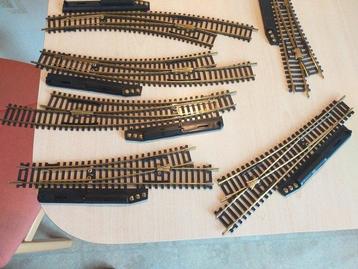 Roco H0, HO - Modeltreinsporen (11) - 11 elektrische wissels, Nieuw