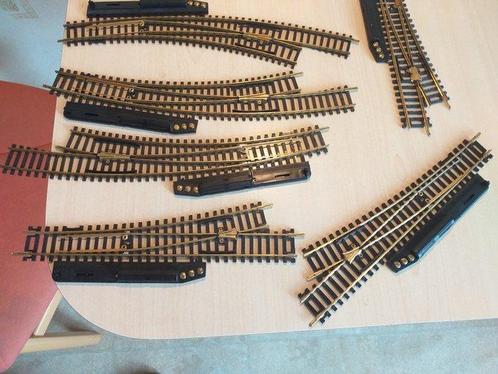 Roco H0, HO - Modeltreinsporen (11) - 11 elektrische wissels, Hobby en Vrije tijd, Modeltreinen | H0