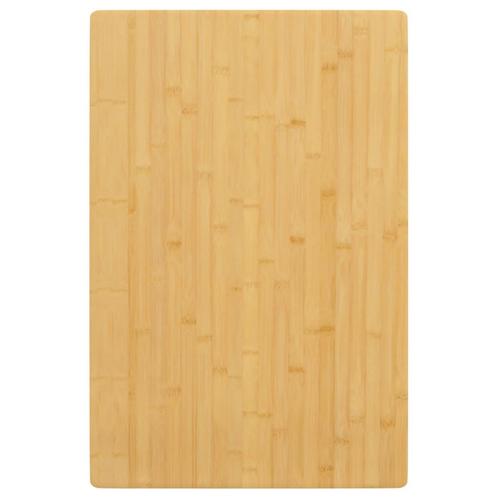 vidaXL Tafelblad 60x100x1,5 cm bamboe, Huis en Inrichting, Tafelonderdelen, Nieuw, Verzenden