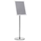 vidaXL Posterstandaard A4 aluminiumlegering zilverkleurig, Verzenden, Nieuw in verpakking
