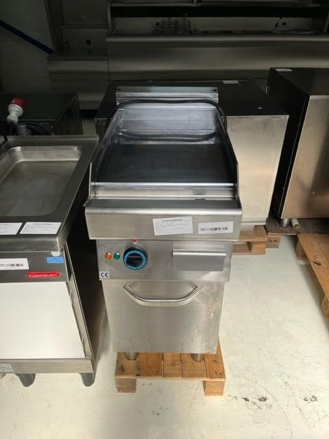 RVS staande Elektrische Bakplaat (glad) 380V, Zakelijke goederen, Horeca | Keukenapparatuur, Ophalen of Verzenden