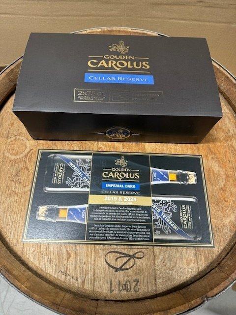 Gouden Carolus - Imperial Dark 2019 & 2024 box cellar, Collections, Vins