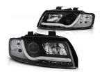 LED Tube DRL koplampen Black geschikt voor Audi A4, Auto-onderdelen, Verzenden, Nieuw, Audi