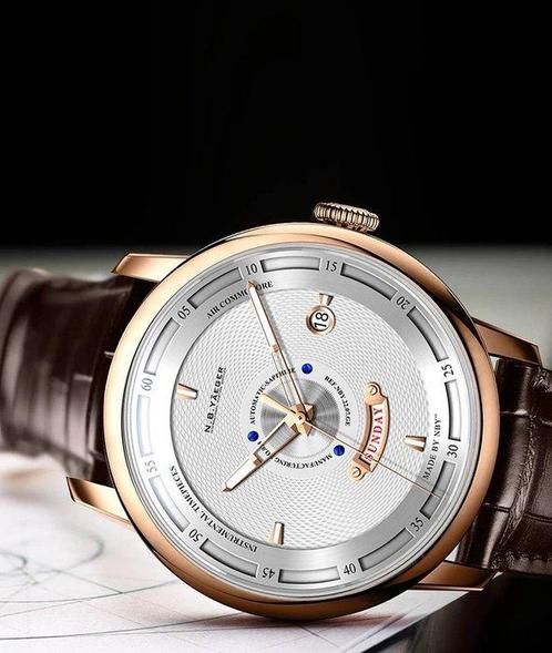 N.B. Yäeger - Air Commando - NBY.22.07.GE - Homme - 2022, Handtassen en Accessoires, Horloges | Heren