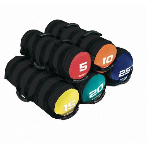 Toorx Fitness Powerbag met 6 hendels - fitnessbag rood/zwart, Sports & Fitness, Sports & Fitness Autre, Envoi