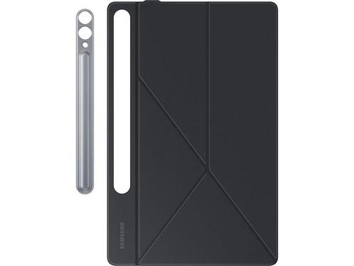 Samsung Galaxy Tab S9 Plus Smart Book Cover - Zwart, Computers en Software, Windows Tablets, Zo goed als nieuw, Verzenden