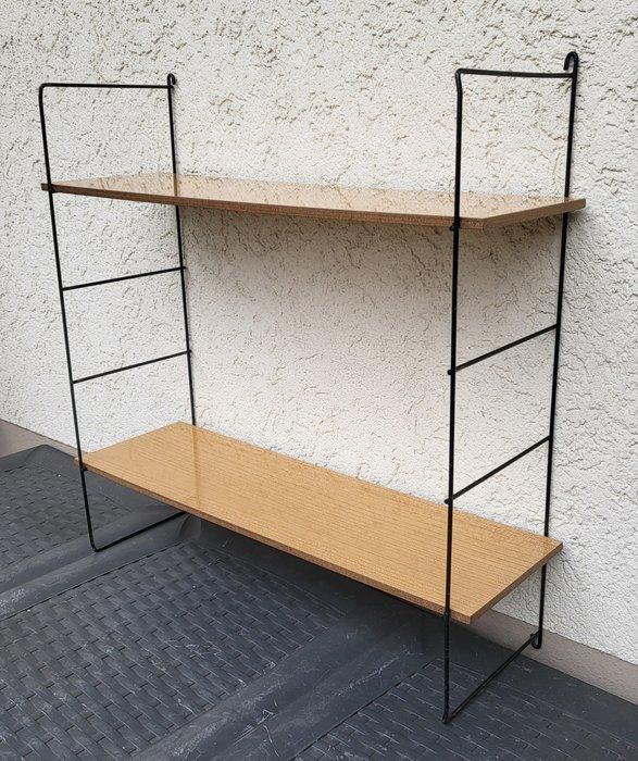 Wandrek - Metaal, Hout - Stringregal, Antiquités & Art, Art | Objets design