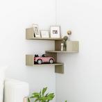 vidaXL Hoekwandschap 40x40x50 cm bewerkt hout sonoma, Huis en Inrichting, Kasten | Wandmeubels, Verzenden, Nieuw