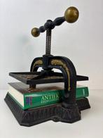 Pers - Zware antieke boekpers, Antiek en Kunst