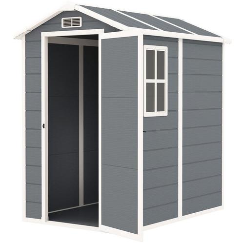 Tuinhuis - Waterdicht - Zadeldak - Grijs, Tuin en Terras, Tuinhuizen, Nieuw, Ophalen of Verzenden