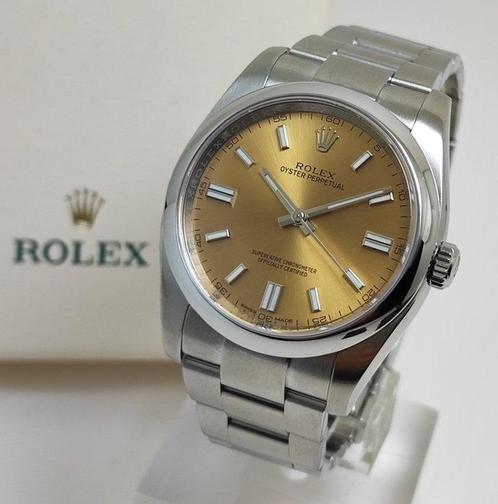 Rolex - Oyster Perpetual 36 - White Grape - 116000 - Heren -, Handtassen en Accessoires, Horloges | Heren