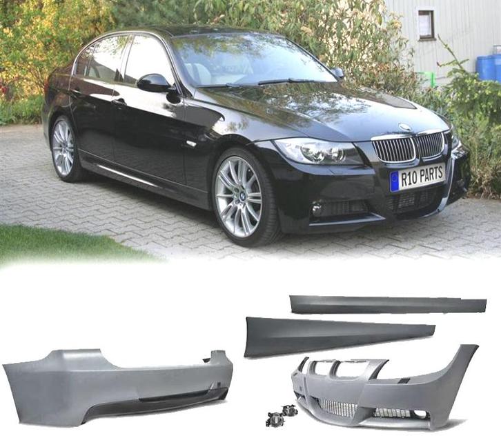 KIT CARROSSERIE BMW E90 05-08 SANS PDC LOOK M, Auto-onderdelen, Carrosserie, Verzenden