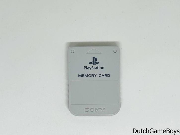 Playstation 1 / PS1 - Memory Card - White, Games en Spelcomputers, Spelcomputers | Sony PlayStation 1, Gebruikt, Verzenden