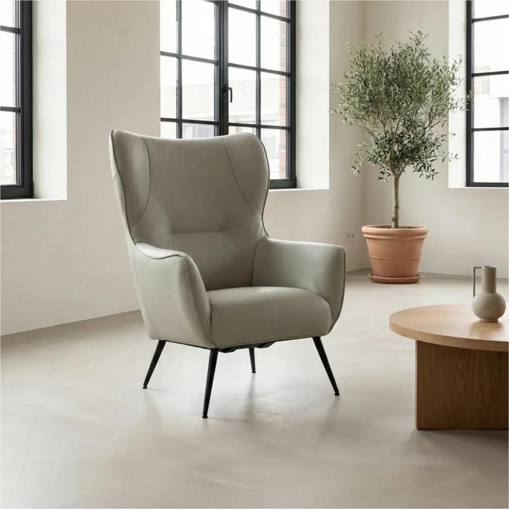 Leren fauteuil Flair, Maison & Meubles, Fauteuils, Enlèvement ou Envoi