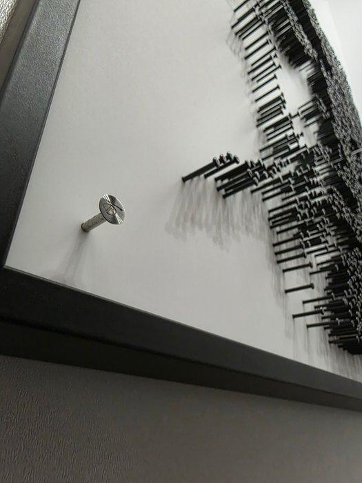 Tijs Dragtsma (1992) - Mohamed Ali in Black Steel, Antiek en Kunst, Kunst | Designobjecten