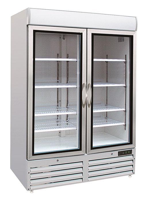 Vrieskast 2 Glasdeuren, Articles professionnels, Horeca | Équipement de cuisine, Envoi