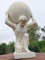 Sculpture, atlas - 70 cm - mgo polystone