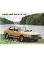 1983 SAAB 99 INSTRUCTIEBOEKJE ZWEEDS
