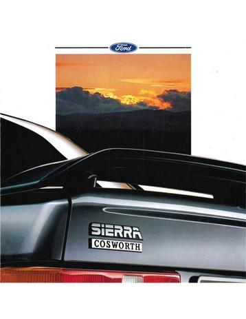 1988 FORD SIERRA COSWORTH BROCHURE NEDERLANDS