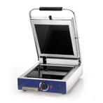 Contactgrill/Panini Grill | Enkel | 1.6kW | Met Keramische, Articles professionnels, Verzenden