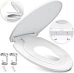 KESSER® WC bril met Soft Close Deksel - Toiletbril - Wit, Verzenden, Nieuw