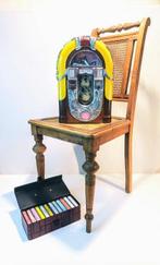 Peacock - Retro jukebox radio-cassette speler Radio, Audio, Tv en Foto, Radio's, Nieuw