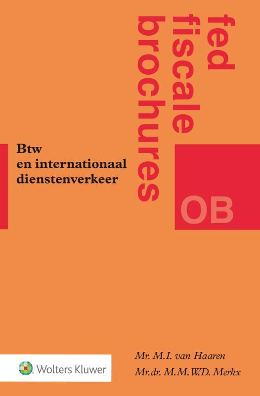 Btw en internationaal dienstenverkeer / Fed fiscale, Boeken, Wetenschap, Gelezen, Verzenden
