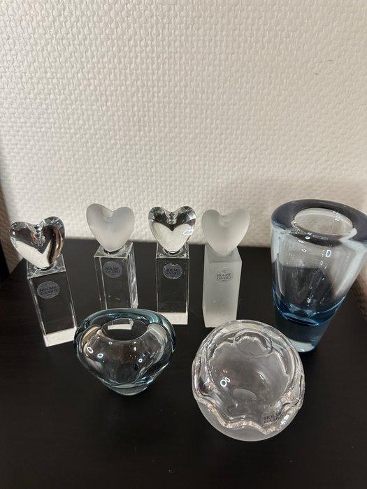 Holmegaard - Vaas - Glas - Holmegaard glazen partij, Antiek en Kunst, Curiosa en Brocante