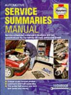 Automotive Service Summaries and Specifications Manual, Nieuw, Nederlands, Verzenden