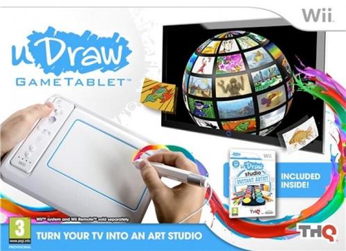 uDraw Game Tablet + uDraw Studio Instant Artist [Complete], Games en Spelcomputers, Spelcomputers | Nintendo Wii, Verzenden