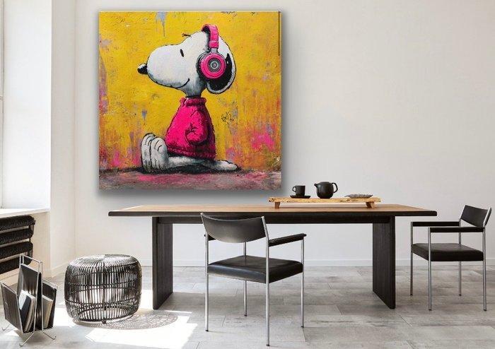 ERIC BRUMETTE - DJ SNOOPY SAVED MY LIFE 23 - Toile L, Antiquités & Art, Art | Objets design