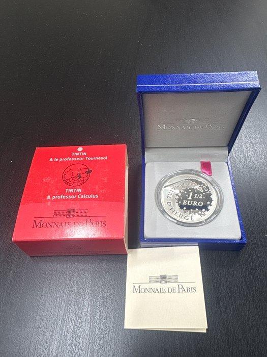 Frankrijk. 1 1/2 Euro 2007 Tintin et le Professeur Proof, Postzegels en Munten, Munten | Europa | Euromunten