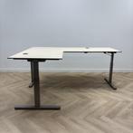 Eromes slinger hoekbureau (links) 200x160 cm, ahorn - grijs, Gebruikt, Bureau