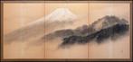 Bybu kamerscherm - Een zesluikige Bybu () die Mount Fuji