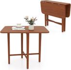 Eettafel inklapbaar - Keukentafel - voor 4 personen - Bruin, Verzenden, Nieuw