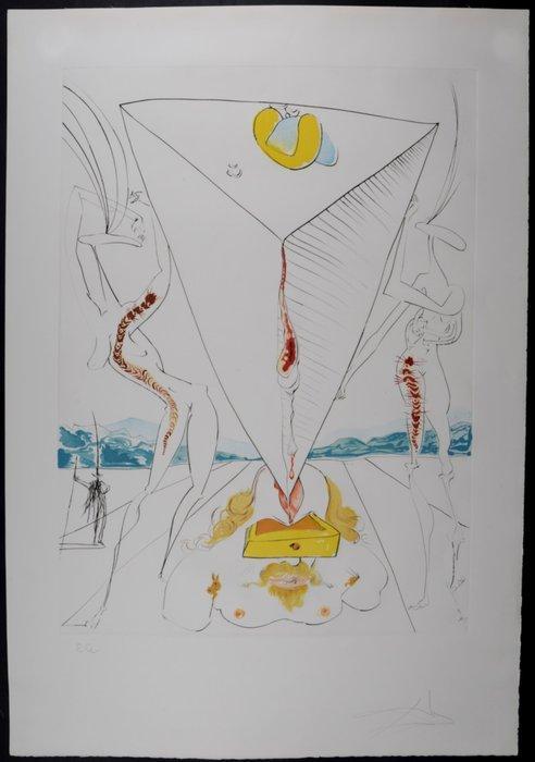 Salvador Dali (1904-1989) - La Conquête du Cosmos :, Antiek en Kunst, Antiek | Overige Antiek