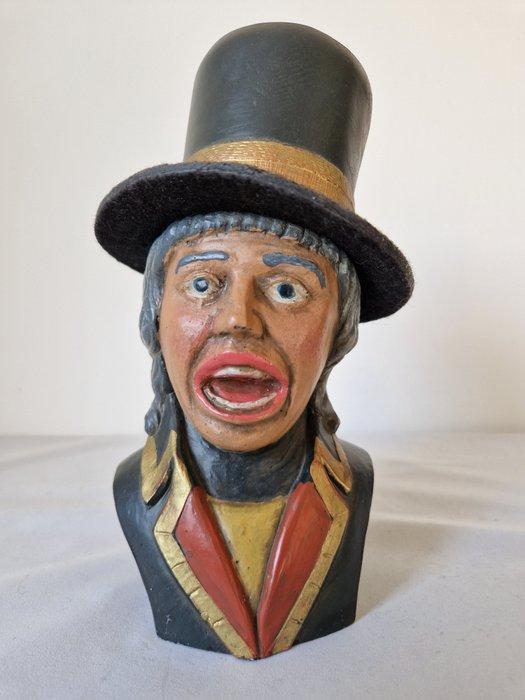 apotheek, originele intec gaper nr 6 - sculptuur, gaper - 20, Antiek en Kunst, Curiosa en Brocante