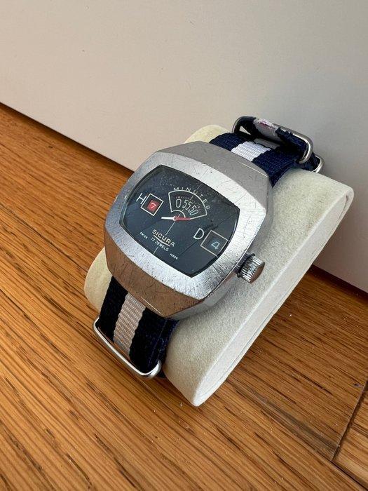 Sicura - Propeller Blue Jump Hour - Zonder Minimumprijs -, Handtassen en Accessoires, Horloges | Heren