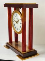 Pendule portique - Hour Lavigne Paris - Laiton - 1960-1970 -, Antiquités & Art, Antiquités | Horloges