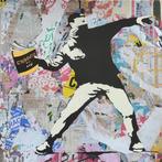 Mr Brainwash (1966) - Banksy Thrower (UNQ 1/1), Antiek en Kunst