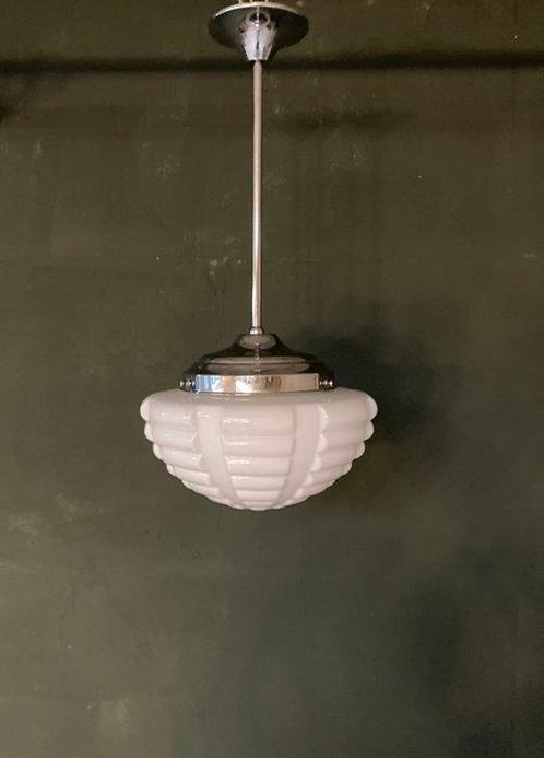 Lamp - Opaline glas - art deco, Antiek en Kunst, Antiek | Verlichting