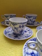 Royal Copenhagen - Koffiekopje (12) - Blue Fluted Full Lace