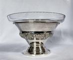 Prima Ns - Art Deco - Fruitschaal - Glas, messing /, Antiek en Kunst