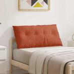 vidaXL Rugkussen Rood Oranje 100 x 50 cm Corduroy stof, Huis en Inrichting, Verzenden, Nieuw