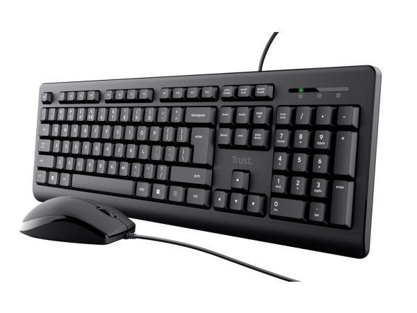 Veiling - Trust Primo - Bedraad Toetsenbord en Muis set, Computers en Software, Toetsenborden
