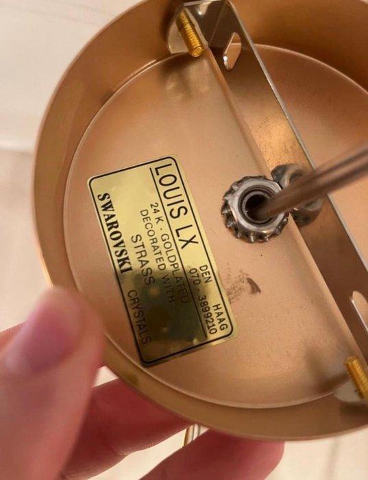 Swarovski - Kroonluchter (2) - Kristal, Bladgoud, Antiquités & Art, Antiquités | Éclairage