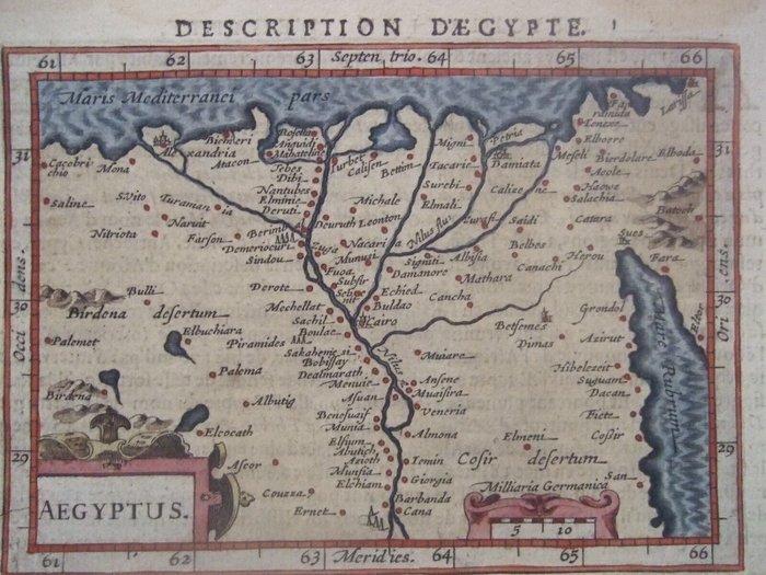 Egypte - Caïro, Alexandrië, Nijl ..; P.Bertius/B.Langenes -, Boeken, Atlassen en Landkaarten