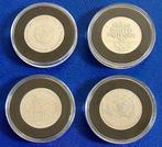 Frankrijk. 100 Francs 1984/1990 (lot de 4 monnaies en